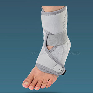 Outdoor Winter Unisex Sports <b>Ankle</b> <b>Brace</b> Basic Protection Four-Way Stretch Spandex Wrap-Around Straps Breathable Hook Loop - Product Image 2