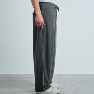 Pantalones Deportivos de Algodón/Felpa de Alta Calidad, Corte Holgado, Servicio OEM/ODM, MOQ Bajo, Tela Suave y Transpirable, Ropa Deportiva Urbana - Product Image 2