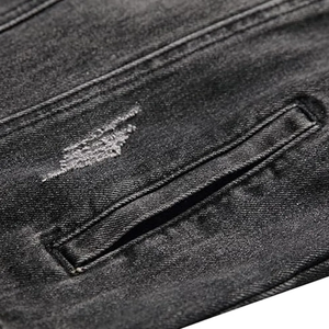 แจ็คเก็ตยีนส์ผู้ชายขายดี ราคาสุดคุ้ม ออกแบบเองได้ แจ็คเก็ตเรียบง่ายสำหรับผู้ชาย ฤดูหนาว ราคาขายส่ง - Product Image 6