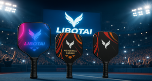 Meilleure pagaie de pickleball légère LIBOTAI avec des matériaux en verre et en fibre de carbone, capacité inférieure à 1 kg, modèle REX90 - Product Image 3