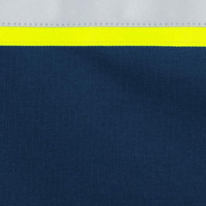 Unisex Plus Size Hi-Vis Safety <b>Work</b> Shirt Reflective Button-Up <b>Waterproof</b> Breathable Cotton Material for Industrial Workers - Product Image 3