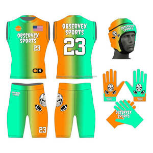 Uniformes de Fútbol Americano 7v7, Calidad Profesional, Logotipo del Equipo Personalizado, Sublimación Impresa, Transpirables, Antibacterianos, de Secado Rápido, Camisetas y Pantalones Cortos - Product Image 3