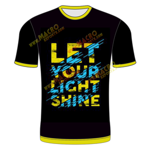 Camiseta deportiva informal para hombre, camiseta personalizada con diseño de algodón de LICRA para entrenamiento, gimnasio y fitness - Product Image 5