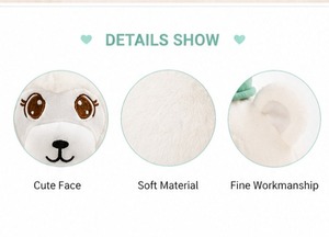 Jolie balle anti-stress en peluche douce, jouet moelleux Kawaii, balle à presser anti-anxiété, jouet sensoriel pour enfants et adultes, format de poche - Product Image 5