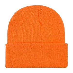 <b>Plain</b> Knit Beanie <b>Cap</b> Soft Fabric Stretch Fit Casual Headwear Comfortable Cold Weather Everyday Use Accessory - Product Image 6