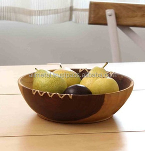 Bol en bois fabriqué à la main pour une utilisation polyvalente et avec la meilleure qualité absolue Personnalisation - Product Image 3
