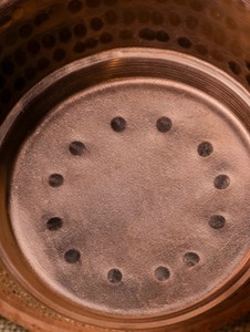 Nouvelle corbeille à fruits en cuivre pur de haute qualité, faite à la main, design martelé moderne, petite, solide, multi-usages, pour la maison, passe au lave-vaisselle - Product Image 5