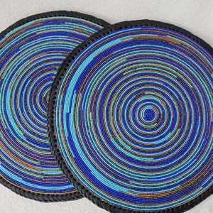 <b>Table</b> <b>Placemats</b>//handmade beaded <b>table</b> <b>Placemats</b> - Product Image 3