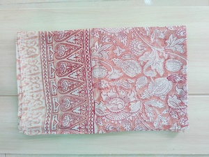Indian Handmade Colorful Hand Block Print Cotton Scarf Wrap <b>Sarong</b> for Women Wholesale Supplier Custom Printed - Product Image 1