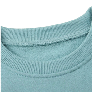 Sudadera de algodón grueso con forro polar y capucha para mujer, estilo oversize, cuello redondo, hombros caídos, ajuste holgado, para invierno - Product Image 5