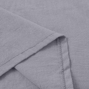 Conjunto de Ropa de Verano para Mujer, Tejido de Algodón, Camiseta Larga y Pantalón Corto, Cómodo para el Hogar, Estilo Relajado, Informal, para Interiores - Product Image 4