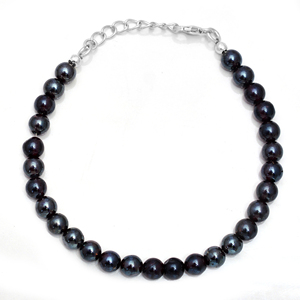 Natural Garnet Stylish Strand <b>Bracelet</b> 925 Sterling Silver Handmade Gemstone Jewelry Unique Classic Design for Women Third Party - Product Image 1
