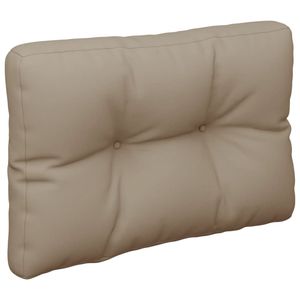 Coussin de palette 100 % polyester taupe, moyen, résistant aux UV, pour l'extérieur - Product Image 4