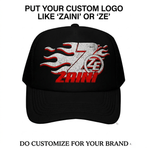 Gorra de 5 Paneles Tipo Tucker, Blanca, de Malla de Algodón Impermeable de 280 GSM, con Logotipo Personalizado por Transferencia Térmica, Unisex - Product Image 5