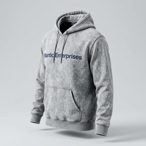 Vente en gros – Nouveauté : Sweat à capuche uni pour homme, qualité supérieure, délavé à l'acide, idéal pour l'hiver, best-seller, 80 % polyester, 20 % coton polaire - Product Image 5