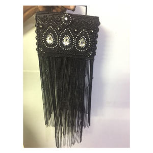 Prix bas du marché, sacs à main de soirée pour femmes les plus vendus, ornés de perles métalliques, légers et faciles à transporter, pour les commandes en gros - Product Image 1