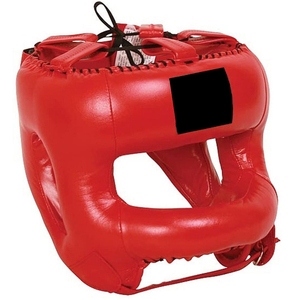 Protector de Cabeza de MMA Personalizable de Alta Calidad, Casco de Boxeo con Absorción de Impactos, Transpirable, de PU, para Entrenamiento de Adultos y Jóvenes - Product Image 4