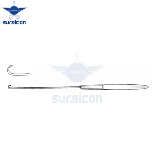 Tenaculo Uterino Emmet de 23 cm (9 Pulgadas), Figura 1, Semicurvo, Puntas Pequeñas y Afiladas, Acero Inoxidable, Reutilizable, Ginecológico - Product Image 4