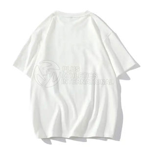 Vêtements d'entraînement pour hommes, t-shirts à impression puff, polyester/coton, usage décontracté, couleur et logo personnalisés, respirant, vente chaude, fabriqué au Pakistan - Product Image 3