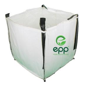 Sacs ventilés en vrac PP vierge de haute qualité de 1 tonne 100% Jumbo FIBC du Viet Nam Prix direct pour le bois de chauffage et les aliments pour animaux - Product Image 1