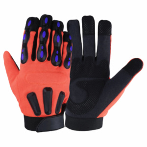 ถุงมือช่างงานหนักเกรดพรีเมียม เสริมความแข็งแรงด้วยหนังสังเคราะห์อมารา ป้องกันมือและแขน ป้องกันการเสียดสีเพื่อความปลอดภัยส่วนบุคคล - Product Image 6