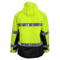 Ensemble de tenue médicale unisexe ignifuge et extensible avec détection d'aiguilles, en tissu polyester tissé, haut à col en V et pantalon jogger, pour usage hospitalier