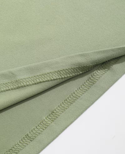 Women Knitted Crew Neck Solid Color Top Casual Daily Wear Regular Fit Light Green - Product Image 5