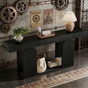 Rustic <b>Console</b> Table for Use As Sofa or Hallway Table - Product Image 5