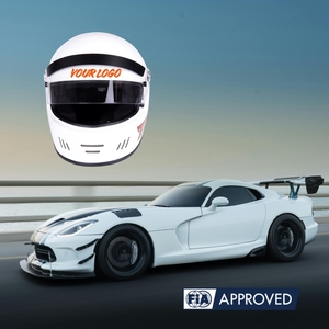 Casque de course TBRACING HE-02, certifié FIA 8859-2024 et Snell SA2025, entièrement intégré, nouvelle version, fabrication OEM ODM, logo personnalisé, couleur et emballage sur mesure. - Product Image 1
