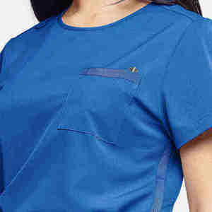 Ensemble de Blouses Médicales Unisexe en Coton 100% Écologique de Haute Qualité avec Logo Personnalisé, Extensible et Doux, Uniforme d'Infirmière Tricoté Style Jogger - Product Image 6