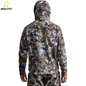 เสื้อแจ็คเก็ตสำหรับล่าสัตว์ผู้ชาย Stratus Windstopper กันน้ำ เงียบพิเศษ ผลิตจากผ้าฟลีซ พร้อมฮู้ดที่ถอดออกได้ - Product Image 3