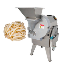 Équipement de découpe de pommes de terre, coupe-fines en vrac, taille moyenne, utilisation hôtelière, prix économique, Pakistan