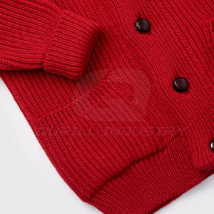 Winter Plain Color V Neck Lightweight <b>Men</b> <b>Cardigan</b> Covered Button Closure <b>Long</b> Sleeve Wool Liner Sweater <b>for</b> Business Casual - Product Image 3