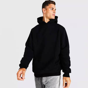 Nouveau sweat à capuche décontracté en molleton de coton à manches longues pour homme – Confortable, tendance, coupe oversize – Vente en gros - Product Image 2