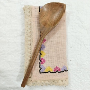 Wooden <b>Spoons</b> for Cooking Acacia Salad Server Teak Wooden Utensils Set for Nonstick Cookware Christmas Gift - Product Image 3