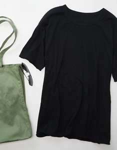 Nueva Camiseta de Mujer 100% Algodón, Cuello Redondo, Manga Corta, Ecológica, Antiarrugas, Transpirable, Estilo Casual para Verano - Product Image 4