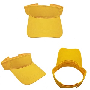 Visera Amarilla Unisex, Gorras con Protección UV, Sombrero para el Sol para Mujeres y Hombres, Gorras de Tenis, Béisbol y Golf al por Mayor - Product Image 1