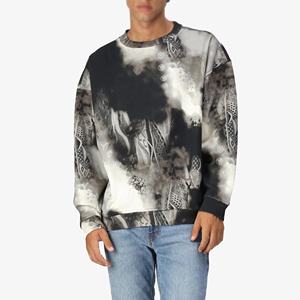 Sudadera extragrande Tie Dye Pullover para hombre de calidad superior algodón polar transpirable precio al por mayor sudaderas con capucha y sudaderas - Product Image 1