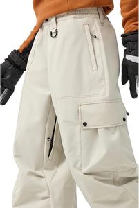Pantalones de Nieve Unisex Baratos al por Mayor, Pantalones de Esquí Térmicos para Invierno, de Alta Calidad, Resistentes al Viento e Impermeables, Tallas Grandes - Product Image 2