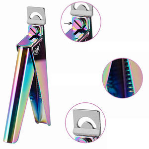 Cortauñas Profesional de Acero Inoxidable y Acrílico 2026 con Apertura de Mandíbula Ancha Ajustable para Uñas - Herramienta Duradera para Uñas - Product Image 4