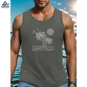 Camisetas transpirables con estampado gráfico para hombre, novedad al por mayor, para verano, para gimnasio, entrenamiento y ejercicio. - Product Image 1