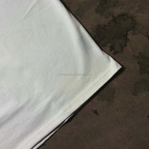 Custom Heavyweight 240gsm Over Sized Cotton Dtg Printing Boxy Fit Drop Shoulder <b>Tshirt</b> Cropped Boxy t Shirt Men - Product Image 3