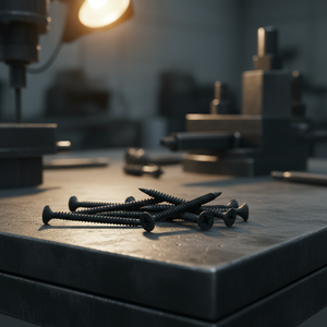 สกรูยึดผนังยิปซัม PDC รุ่น 9 นิ้ว เกรด 8.8 เหล็กกล้าคาร์บอน/สแตนเลส เกลียวมาตรฐาน หัวเจาะแบบ Pan/Bugle  ชนิดเจาะเองได้ - Product Image 1