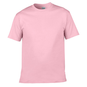 T-shirt en coton uni pour homme, manches courtes, col rond, coupe classique, style décontracté - Product Image 2