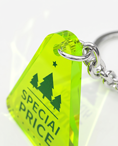 Acrylic Anime <b>Keychain</b> Creative Series with <b>Custom</b> Logo and Color for Insurance and Event Gifts - Product Image 2