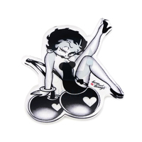 Nouveaux plateaux personnalisés pour cils avec logo, poupées Betty Boop, supports pour extensions de cils, palettes, outils de beauté, extensions de cils en verre