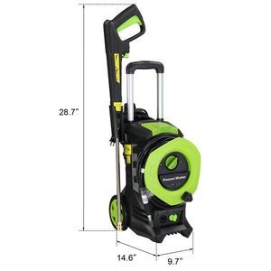 110.00V 203A 2000W High Pressure Cleaner Green Color - Product Image 3