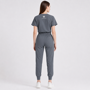 Custom Private Label Short Sleeve Women Stretchy Plus Size Fashion <b>Doctor</b> Nurse Uniforms Nursing Scrubs Uniforms <b>Sets</b> - Product Image 3