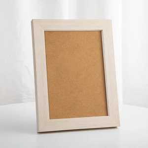 PureWood Wooden Rectangular <b>Photo</b> <b>Frame</b> Horizontal Wall/Tabletop <b>Mount</b> Modern Design Eco-Friendly Natural Finish - Product Image 5