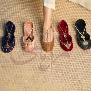 Nouvelles Khussas Légères pour Femmes - Tendance Mode Imprimée Antidérapante en Velours de Haute Qualité - Vente Directe Usine - Product Image 5